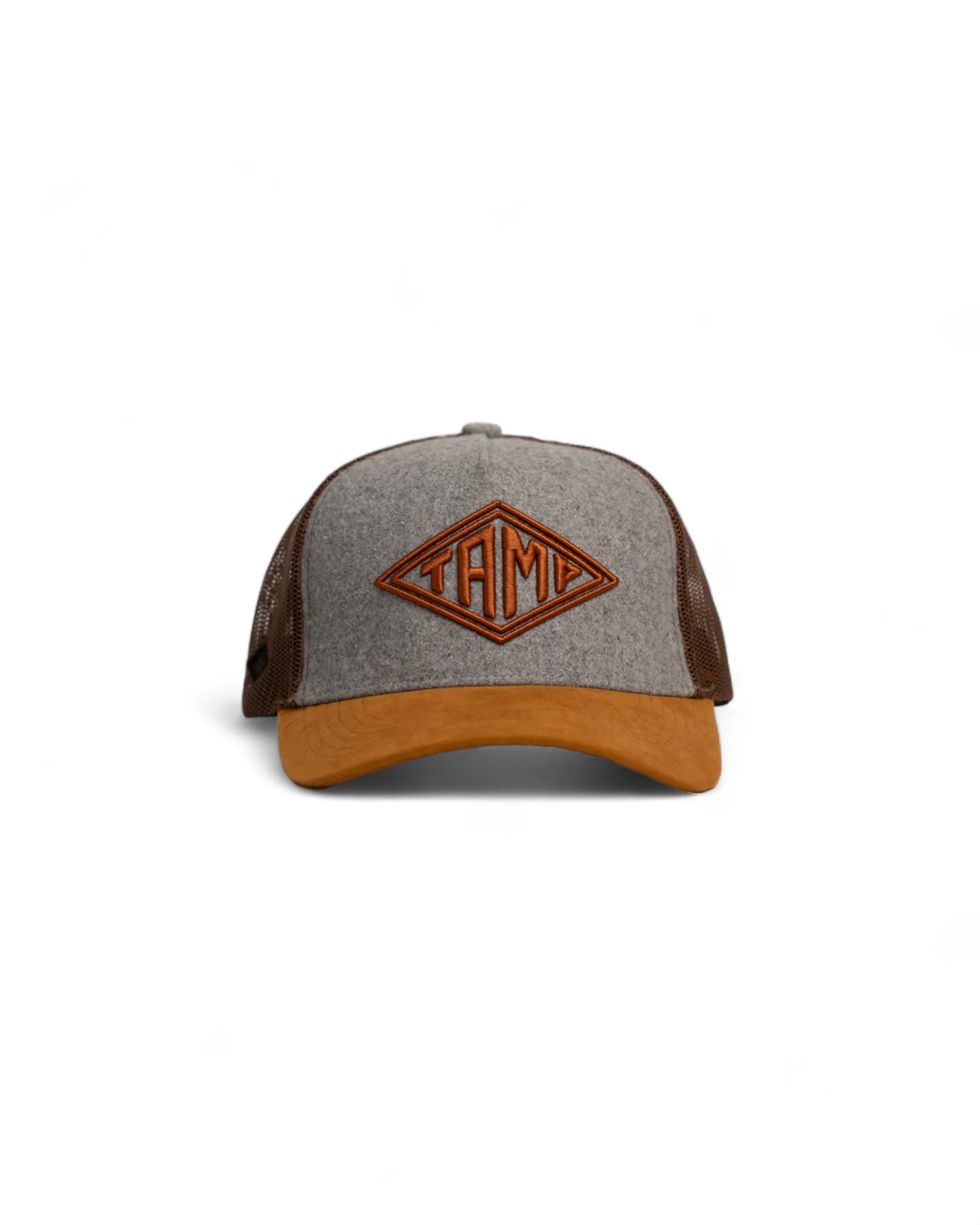 Brown trucker cap cheap