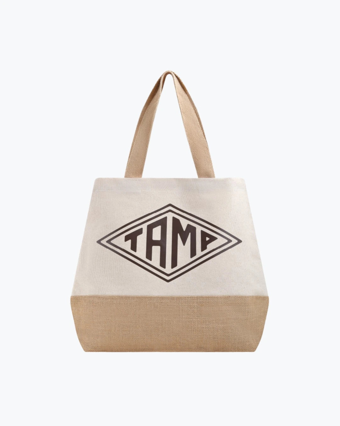 Heavy Duty Canvas and Jute Shopper